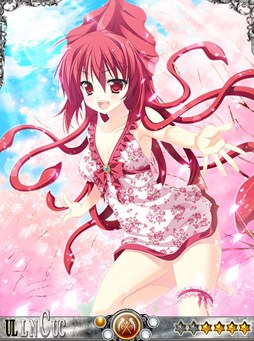画像ギャラリー No.005のサムネイル画像 / 「聖魔爛戦！イクサヒメ」期間限定でお花見仕様のイクサヒメがクエストに登場