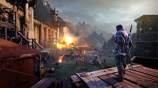 画像ギャラリー No.002のサムネイル画像 / 新作アクションRPG「Middle-earth: Shadow of Mordor」は,バットマン風のステルスアクションをフィーチャーか