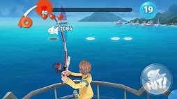 画像ギャラリー No.006のサムネイル画像 / 釣りゲーム「LINE フィッシュアイランド」が配信。記念キャンペーンを実施中