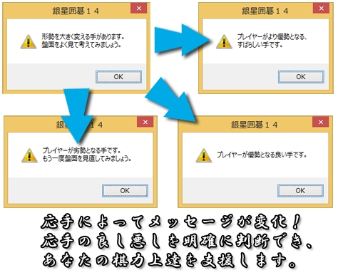 画像ギャラリー No.002のサムネイル画像 / 棋力上達支援機能などを追加した「世界最強銀星囲碁14」が12月13日に発売