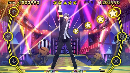 画像ギャラリー No.003のサムネイル画像 / 「ペルソナ4 ダンシング・オールナイト」のプレイレポート。完成度の高いサウンドと，ペルソナ使い達のキレッキレダンスに魅了された
