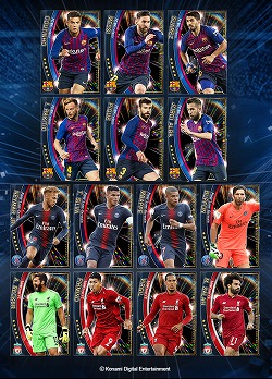 画像ギャラリー No.002のサムネイル画像 / 「ワールドサッカーコレクションS」,2018-19シーズンの選手カードが追加。クリスマスキャンペーンの開催も