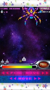 画像ギャラリー No.019のサムネイル画像 / STG「スペース★ギャラガ」が事前登録受付中。アニメ「スペース★ダンディ」とのコラボで「ギャラガ」に新要素を導入