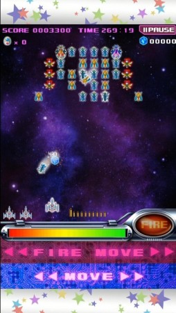 画像ギャラリー No.016のサムネイル画像 / シューティングゲーム「スペース★ギャラガ」のAndroid版が本日配信に