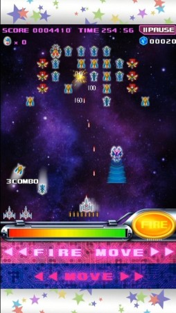 画像ギャラリー No.017のサムネイル画像 / シューティングゲーム「スペース★ギャラガ」のAndroid版が本日配信に