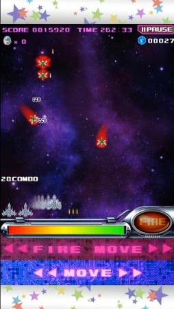 画像ギャラリー No.018のサムネイル画像 / シューティングゲーム「スペース★ギャラガ」のAndroid版が本日配信に