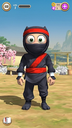 画像ギャラリー No.002のサムネイル画像 / 忍者をいじりまくるiOS向け育成アクションゲーム「Clumsy Ninja」を紹介する「(ほぼ)日刊スマホゲーム通信」第423回