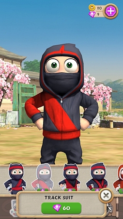 画像ギャラリー No.008のサムネイル画像 / 忍者をいじりまくるiOS向け育成アクションゲーム「Clumsy Ninja」を紹介する「(ほぼ)日刊スマホゲーム通信」第423回