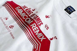 画像ギャラリー No.004のサムネイル画像 / 「ファミコンリミックス」のTシャツ,本日22:00より発売開始