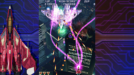 画像ギャラリー No.004のサムネイル画像 / モスが「雷電4 OverKill」および「カラドリウス PS3(仮)」を発表。アーケードやXbox 360で人気のシューティングゲームが揃ってPS3に登場