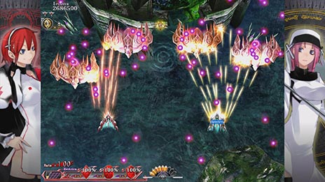 画像ギャラリー No.006のサムネイル画像 / 「カラドリウス ブレイズ」，一人で2つの機体を操作するシステム「シンクロ」の詳細が明らかに。ゲームシステムを解説するPVも必見