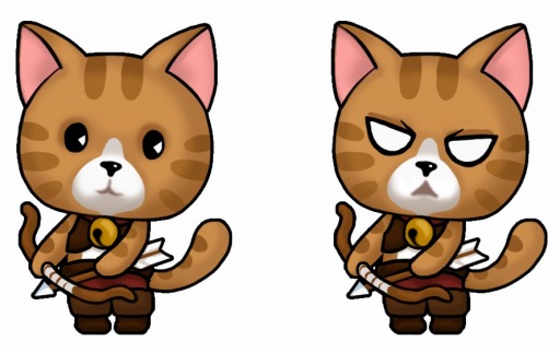 画像ギャラリー No.002のサムネイル画像 / 「ゴーゴーモーモー」,バージョンアップでネコ型の新英雄「フィンチ」が登場