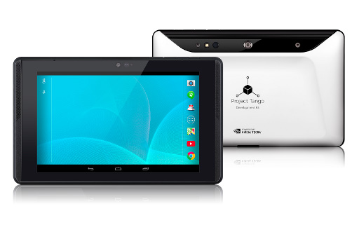 画像ギャラリー No.002のサムネイル画像 / Googleから，「Tegra K1」を採用する3Dマッピング機能搭載Androidタブレット「Project Tango Tablet」が登場。2014年後半に1024ドルで発売
