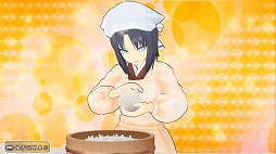 画像ギャラリー No.002のサムネイル画像 / 「デカ盛り 閃乱カグラ」,割烹着などの新コスチューム&アクセサリが本日配信