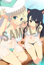 画像ギャラリー No.004のサムネイル画像 / 「デカ盛り 閃乱カグラ」,全11店舗分のパッケージ版購入特典とイラストが公開