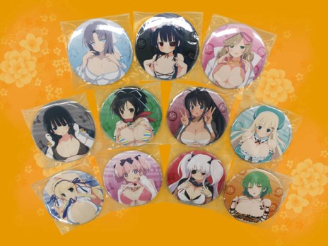 画像ギャラリー No.009のサムネイル画像 / 「デカ盛り 閃乱カグラ」，パッケージ版の発売記念抽選会を11月27日に東京，11月29日に大阪で開催。抱き枕カバーや声優陣のサイン色紙などが当たる