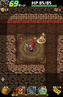 画像ギャラリー No.015のサムネイル画像 / 攻めの姿勢が活路を開く。Android版「ドラゴンファング」でスマホに最適化されたローグライクゲームを体験しよう