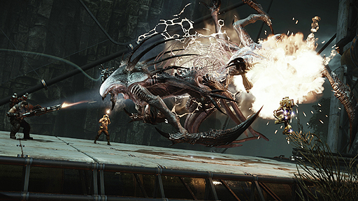 画像ギャラリー No.011のサムネイル画像 / 2K，「Evolve」の3回目となるメディア体験会を開催。新モンスター「レイス」や，惑星上での5日間の戦いを描く「脱出モード」を体験した