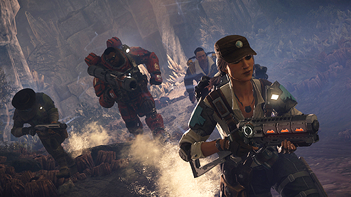 画像ギャラリー No.014のサムネイル画像 / 2K，「Evolve」の3回目となるメディア体験会を開催。新モンスター「レイス」や，惑星上での5日間の戦いを描く「脱出モード」を体験した