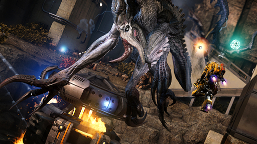 画像ギャラリー No.017のサムネイル画像 / 2K，「Evolve」の3回目となるメディア体験会を開催。新モンスター「レイス」や，惑星上での5日間の戦いを描く「脱出モード」を体験した