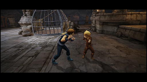 画像ギャラリー No.006のサムネイル画像 / PS3向けDL専用ソフト「ブラザーズ 2人の息子の物語」が1月28日に配信。兄弟のキャラを1つのコントローラで同時に操作するアクションアドベンチャー