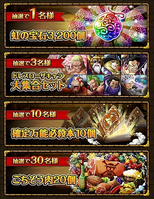 画像ギャラリー No.002のサムネイル画像 / 「ONE PIECE トレジャークルーズ」,ドレスローザ編の突入記念イベント