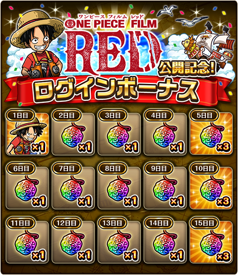 画像ギャラリー No.008のサムネイル画像 / 「トレクル」,“ONE PIECE FILM RED 私は最強超スゴフェス!!終幕編”を開催中