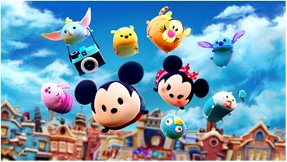 画像ギャラリー No.001のサムネイル画像 / 「ディズニー ツムツム」世界累計4500万DL，グッズ販売数1000万を突破
