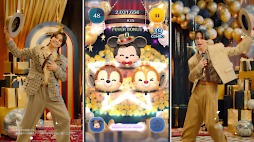 画像ギャラリー No.012のサムネイル画像 / 「LINE:ディズニー ツムツム」,12周年キャンペーンを本日開始。King & Princeの2人が登場する新TVCMの放送もスタート