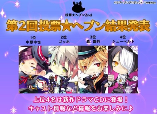 画像ギャラリー No.002のサムネイル画像 / 「ラヴヘブン」第2回人気投票の上位キャラが登場するドラマCDが発売決定