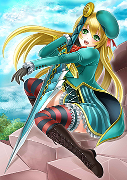 画像ギャラリー No.004のサムネイル画像 / 今度は“武具”が女の子に。ブラウザシム「アマガル−アーマードガールズ−〜時空覇王伝外伝〜」のサービスがスタート。4G読者向けプレゼントもあり