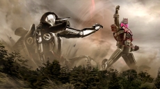 画像ギャラリー No.004のサムネイル画像 / 「仮面ライダー バトライド・ウォーII」,仮面ライダーW,ディケイド,キングダークなどの登場キャラクターと,物語の舞台となる映画作品の情報が明らかに
