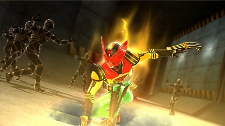画像ギャラリー No.008のサムネイル画像 / 「仮面ライダー バトライド・ウォーII」,仮面ライダーW,ディケイド,キングダークなどの登場キャラクターと,物語の舞台となる映画作品の情報が明らかに