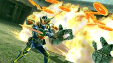 画像ギャラリー No.014のサムネイル画像 / 「仮面ライダー バトライド・ウォーII」，クロニクルモードのプロローグが明らかに。仮面ライダーバロンの参戦も判明