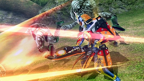 画像ギャラリー No.007のサムネイル画像 / 「仮面ライダー バトライド・ウォーII」,火縄大橙DJ銃やカチドキ旗を使う「カチドキアームズ」などの情報が明らかに
