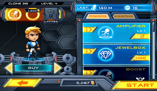 画像ギャラリー No.008のサムネイル画像 / 主役は床? スマートフォン向けランニングゲーム「Gravity Guy 2」を紹介する「(ほぼ)日刊スマホゲーム通信」第475回
