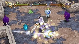 画像ギャラリー No.004のサムネイル画像 / 「神様と運命覚醒のクロステーゼ」，天使と悪魔，2つ形態を駆使して戦う戦闘システム“転神”が公開