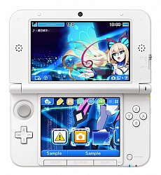画像ギャラリー No.003のサムネイル画像 / ニンテンドー3DSの新機能向けに「蒼き雷霆 ガンヴォルト」のテーマ10種類が登場。さらに関連CDやグッズ情報などが公開