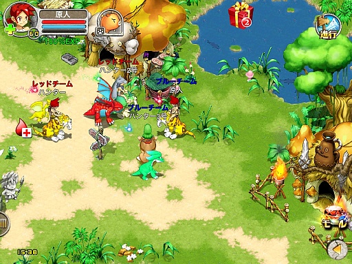 画像ギャラリー No.035のサムネイル画像 / 【PR】「ストーンエイジ Mobile」は，シンプルな操作でしっかり楽しめるスマートフォン向けMMORPGだ