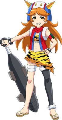 画像ギャラリー No.004のサムネイル画像 / 「ロボットガールズZ ONLINE」,限定募集に【節分】グロちゃんと【節分】一角鬼が登場