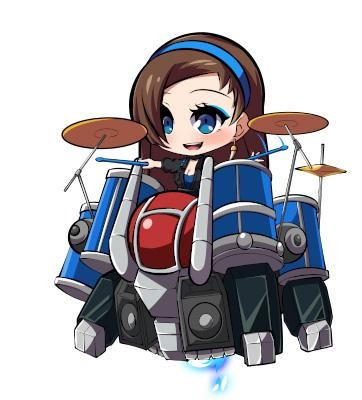画像ギャラリー No.003のサムネイル画像 / 「ロボットガールズZ ONLINE」の限定募集に,テーマ募集:ダンクーガ PART2が登場