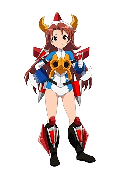 画像ギャラリー No.005のサムネイル画像 / 「ロボットガールズZ ONLINE」,大空魔竜ガイキングから“モンちゃん”と“ガイちゃん(強化型)”が参戦