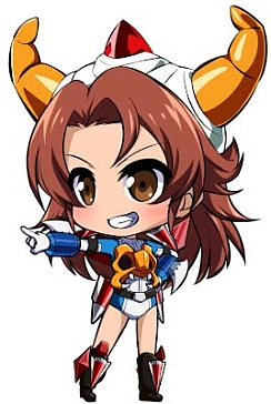 画像ギャラリー No.006のサムネイル画像 / 「ロボットガールズZ ONLINE」,大空魔竜ガイキングから“モンちゃん”と“ガイちゃん(強化型)”が参戦