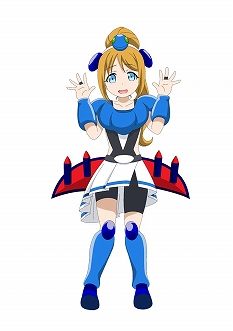 画像ギャラリー No.008のサムネイル画像 / 「ロボットガールズZ ONLINE」,超獣機神ダンクーガのウィングと大空魔竜ガイキングのネッサーが参戦