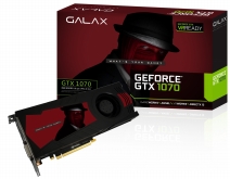 画像ギャラリー No.004のサムネイル画像 / GALAX,Founders Editionと独自外排気仕様,2種類のGTX 1070カードを発売