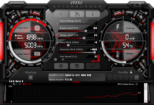 画像ギャラリー No.060のサムネイル画像 / 「GP104版GTX 1060 6GB」は通常版と何が違う？ 玄人志向の搭載カード「GF-GTX1060-E6GB/GD5X」で確認してみた
