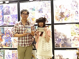 画像ギャラリー No.001のサムネイル画像 / 「シャリーのアトリエ発売直前&アトリエシリーズ アートギャラリー開催記念放送」の模様をレポート。岡村佳人氏&村川梨衣さんがボス戦で大奮闘