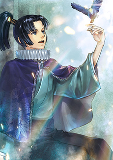 画像ギャラリー No.006のサムネイル画像 / 「クイズバトル討鬼伝」のストーリーが公開に。プレイヤーに力を貸してくれる存在「ミタマ」や共に旅をするキャラクターのイラストも掲載