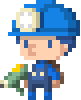 画像ギャラリー No.008のサムネイル画像 / 「ポケットキングダム」×「スペランカー」。ゲームにログインすると,レア勇者となった“史上最弱”の彼がもれなくもらえる