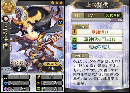 画像ギャラリー No.001のサムネイル画像 / 「三国ベースボール」,流浪の名将イベントに「上杉謙信」が出現中